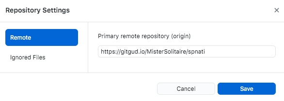 Repository Settings